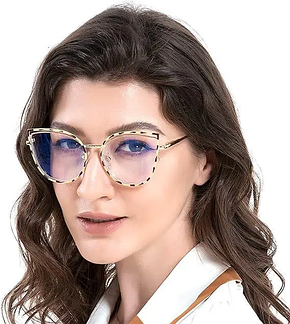 Жіночі леопардові окуляри з фотохромними лінзами Blue Light Blocking UV40, amazon, Німеччина, фото 1
