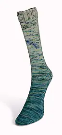 Шкарпеткова пряжа Paint Gradient Sock/Пейнт Градієнт Сок, бірюзово-блакитний мультіколор 20