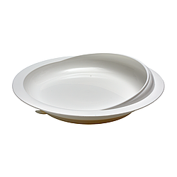 Тарілка пластикова з обмежувачем 51064