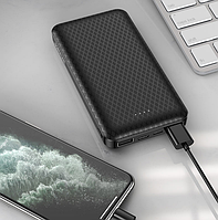 Power bank 20000 mah якісний borofone bj3 minimalist Повербанк для заряджання 2 пристроїв на 2 usb порту typ
