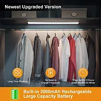 Лампа на магніті 20 см акумуляторна сенсорний світильник із датчиком руху