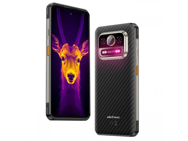 Ulefone Armor 25T Pro 6/256 GB Frost Black Тепловізор 5G Black, фото 1
