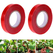 Стрічка для підв'язки рослин Graft strap 25 метрів Упаковка 20 шт Стрічка для садового степлера, фото 4