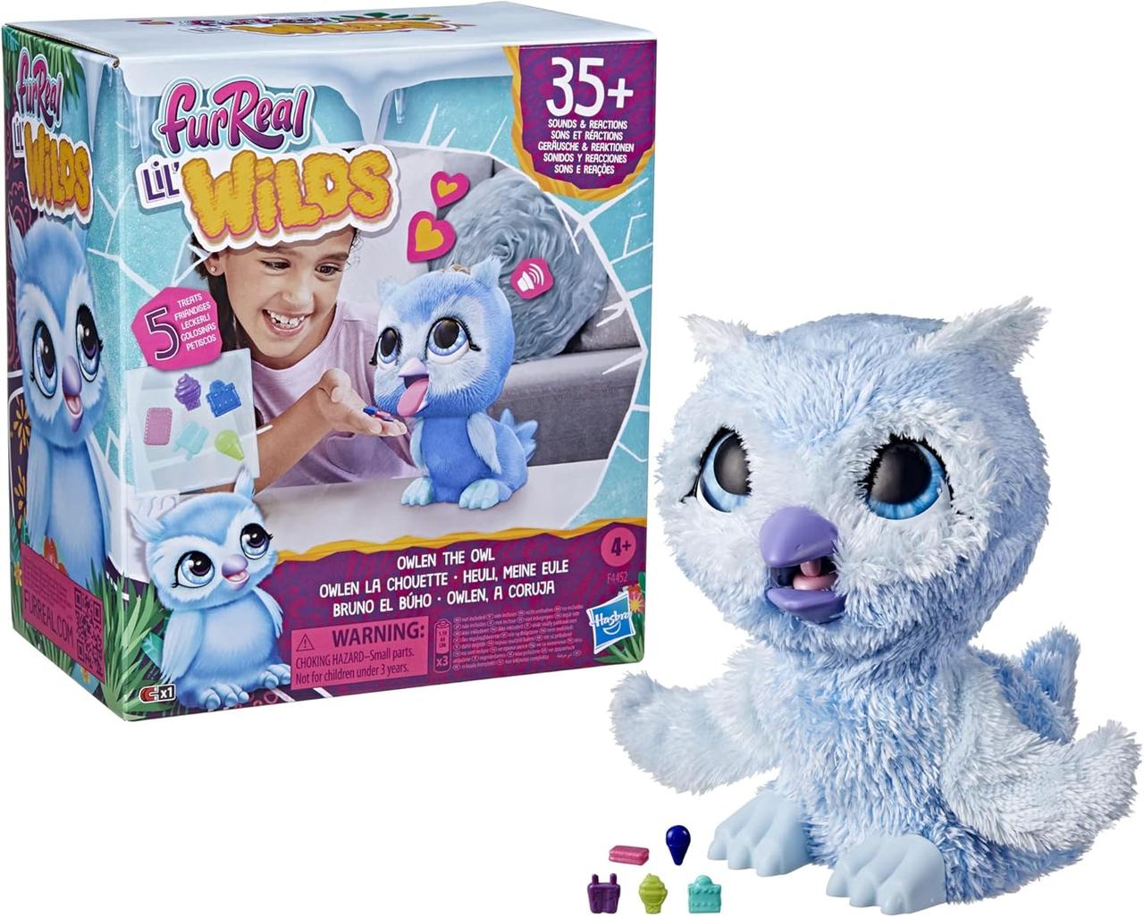 Інтерактивна іграшка Сова FurReal Lil Wilds Owlen The Owl Toy Electronic Pets F4452