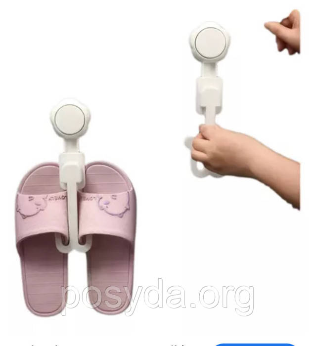 Гачок настінний подвійний на липучці Том ( шт ) Empire 6737, фото 1