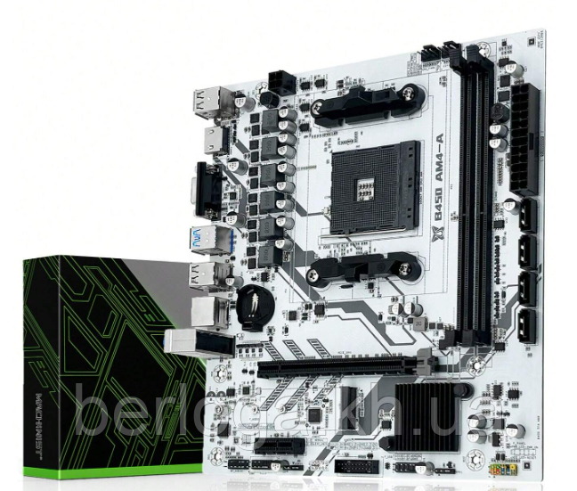 Материнська плата MACHINIST B450M   AM4-A/ Dual-Channel DDR4/ M.2 NVME