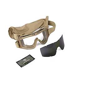 Маска Revision Desert Locust Goggle (маски 1 шт + лінзи 2 шт), Колір: Tan