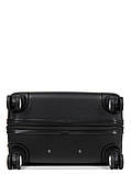 Валіза Франція середня M чорна 65х46х28(+5)см/78л/3.6кг/Worldline 805, фото 8