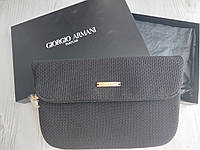 Косметичка брендова giorgio armani parfums чорна в подарункові упаковці.