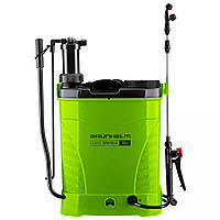 Бытовой аккумуляторный опрыскиватель для огорода и сада 16л Grunhelm GHS-16-2 Германия