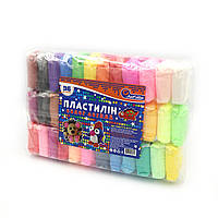 Повітряний пластилін Набір 36 кольорів * 17г у пакеті + стеки 34SL7717-36