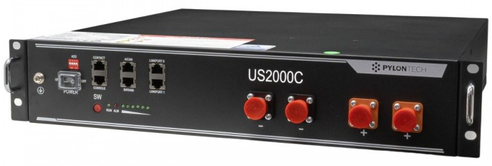 Акумуляторна батарея Pylontech US2000C 48V 2,4 кВт