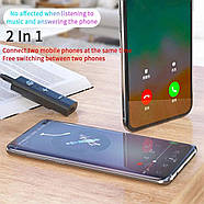 Bluetooth ресивер ESSAGER Acoustic BT5.0 Audio Receiver Black, фото 6