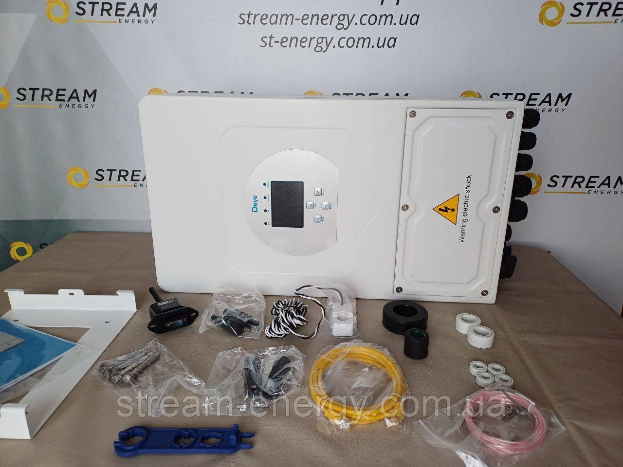 Гібридний інвертор DeyeSUN05KSG03LP1-EU Deye WiFi (6 kW, 1 фаза, 2 MPPT, LV), фото 1