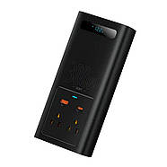 Автомобільний інвертор Baseus IGBT Power Inverter 300W (110V US/JP ) Black, фото 4