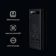 Автомобільний інвертор Baseus IGBT Power Inverter 300W (110V US/JP ) Black, фото 8