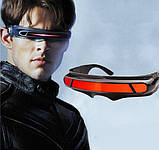 Окуляри Циклопа з Люди Ікс. X men cyclops sunglasses з червоним відтінком, фото 4