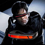 Окуляри Циклопа з Люди Ікс. X men cyclops sunglasses з червоним відтінком, фото 3