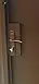 Двері вхідні технічні TEHNO DVERI металеві однолистові ліві 780х1900 мм Коричневий - фото 4 - id-p2736673464