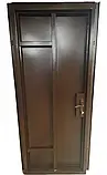 Двері вхідні технічні TEHNO DVERI металеві однолистові праві 940х1900 см Коричневий, фото 2
