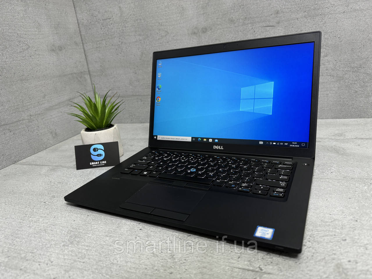 Ddr4 i5-6300U FullHD 8gb ips ssd Стильний ноутбук Dell Делл 7480, фото 1