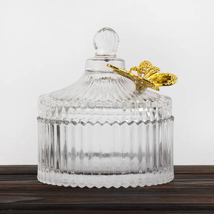 Ємність скринька для зберігання Crystal 12х10,5х10,5 см 19034-006 VE, фото 1