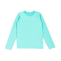 Підлітковий лонгслів універсальний GABBI LS-24-3 Ментоловий на р.146 (14248)