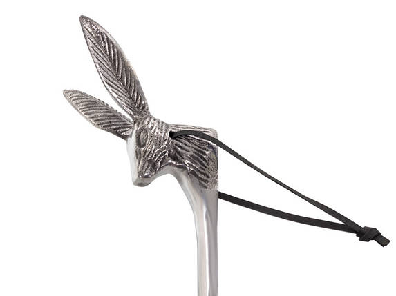 Ложка для взуття 50 см Заєць 874-045 рожок.алюміній VE, фото 2