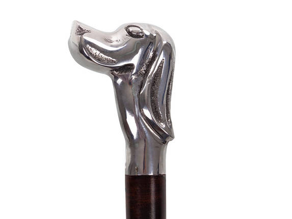 Ложка для взуття 50 см Собака 874-046 рожок.алюміній+дерево VE, фото 2