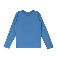 Підлітковий лонгслів універсальний GABBI LS-24-3 Синій на р.146 (14248) 152