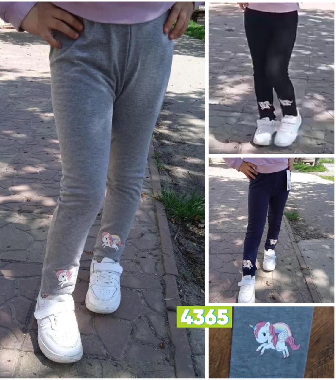 Лосини дитячі підліток демісезонні трикотаж розмір 65-80 Мікс (від 6 шт.)