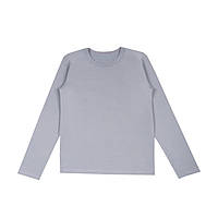 Підлітковий лонгслів універсальний GABBI LS-24-2 Сірий на р.134 (14247)