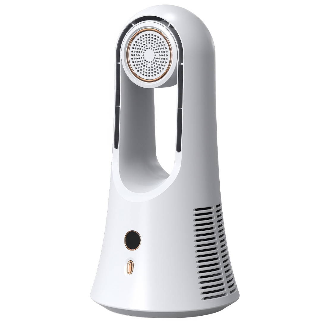 Настільний безлопатевий міні вентилятор на акумуляторі AND LY-623 Міні кондиціонер 6 швидкостей, фото 1