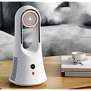 Настільний безлопатевий міні вентилятор на акумуляторі AND LY-623 Міні кондиціонер 6 швидкостей, фото 2