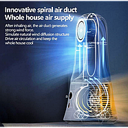 Настільний безлопатевий міні вентилятор на акумуляторі AND LY-623 Міні кондиціонер 6 швидкостей, фото 7