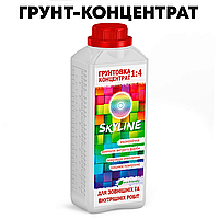 Ґрунтовка концентрат 1:4 акрилова глибокопроникаюча SkyLine 1л