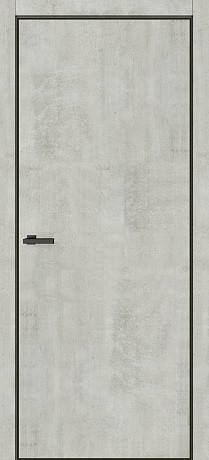 Міжкімнатні двері Оміс Doors TRENTO 01B Бетон світлий 800х2000 мм