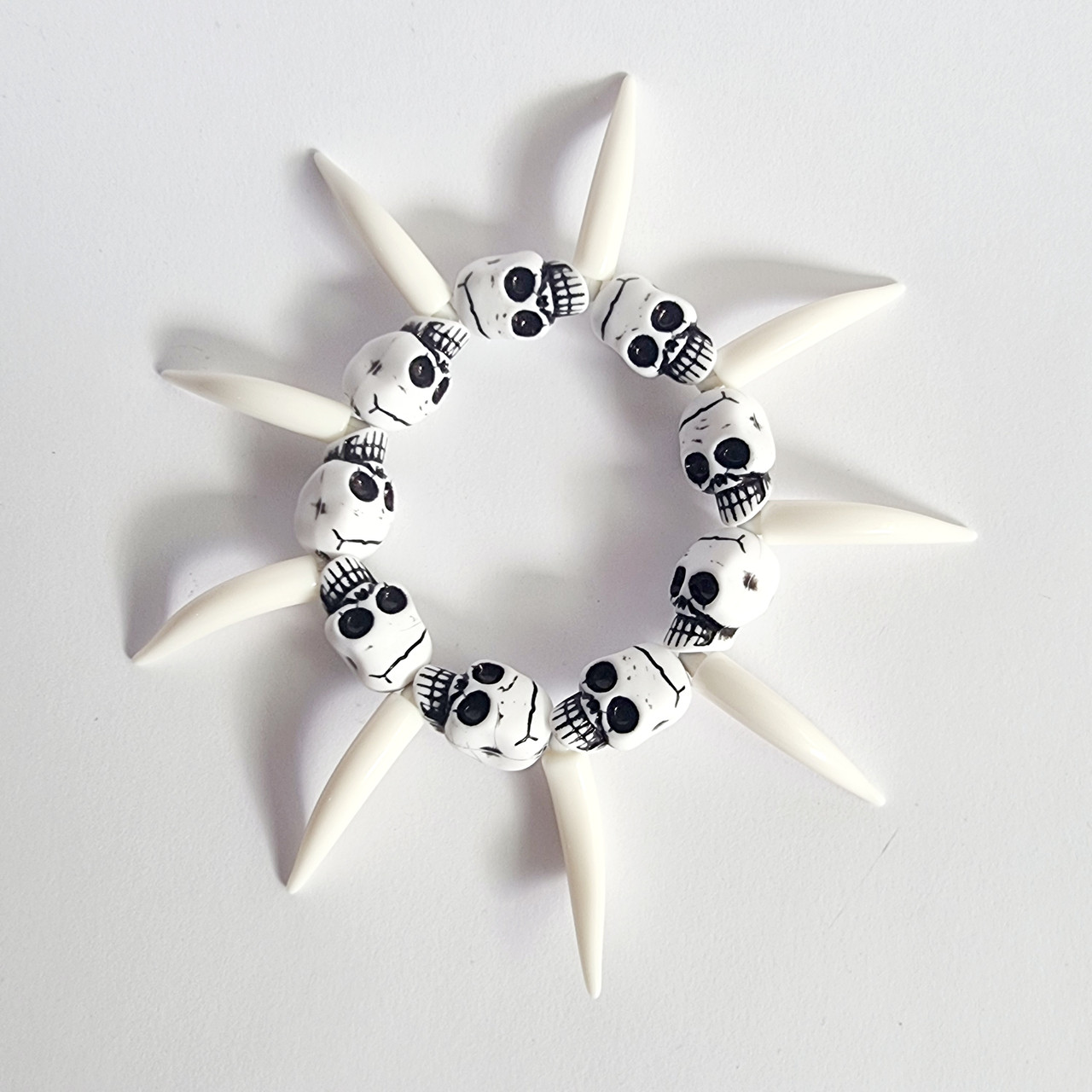 Браслет з черепами на Хелловін №02, фото 1