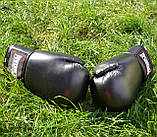 Боксерські рукавиці PowerPlay 3004 дитячі, Чорні 8 унцій (227г.) для спортсменів 7-9 років до 50 кг., фото 10