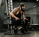 Упряж для шиї RDX H2, Чорна, універсальна – тренажер для зміцнення м’язів шиї, фото 7