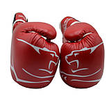 Боксерські рукавиці PowerPlay 3018 Червоні 14 унцій (397г.) для спортсменів 80-90 кг., фото 9