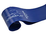Резинка для фітнесу PowerPlay PP-4114, латексна, Синя, опір 7,5 кг – для фітнесу та реабілітації, фото 5