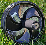 Колесо для преса PowerPlay PP_4325 - посилене, до 150 кг, Ø17.5 см, чорне, подвійне колесо, фото 9