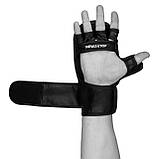 Рукавички для MMA PowerPlay 3026 Чорні - Розмір S (Обхват руки 16-18 см), фото 5