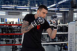 Рукавички для  MMA PowerPlay 3092 Чорні - Розмір L (Обхват руки 21-23 см), фото 9