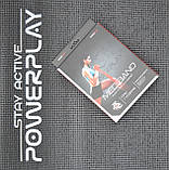 Стрічка-еспандер PowerPlay PP-4112, латексна, Синя, опір 11 кг – для тренувань і спорту, фото 10