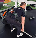 Пояс для пауерліфтингу Power System PS-3830, шкіряний, червоний, розмір M (талія 61-81 см), фото 10