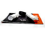 Еспандер-ножиці PowerPlay PP-4322, алюмінієвий, опір 45 кг, Срібний – для тренування хвата, фото 5