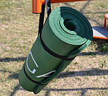 Килимок для йоги та фітнесу PowerPlay PP_4151 - протиковзкий, чорний, 183×61×1.5 см, NBR, легкий, фото 6