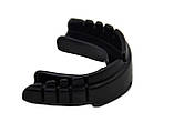 Капа для боксу OPRO Snap-Fit Braces під брекети - доросла (вік 11+) Чорна, легка та зручна, фото 3